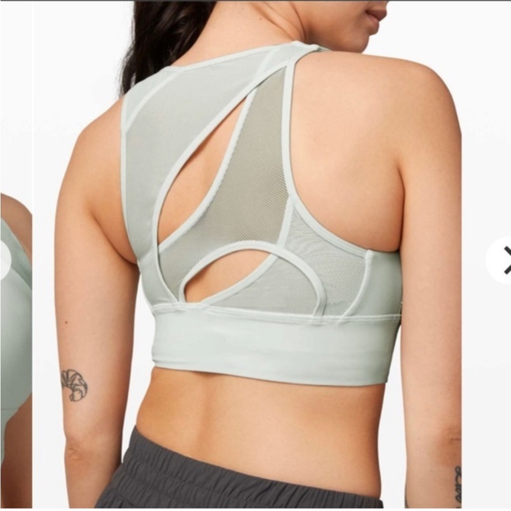 Lululemon Set Challenger Sports Bra - Island Mist Sz 4